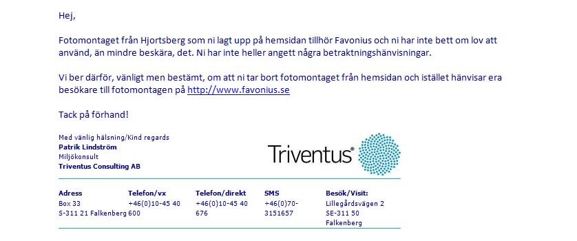 Favonius mail